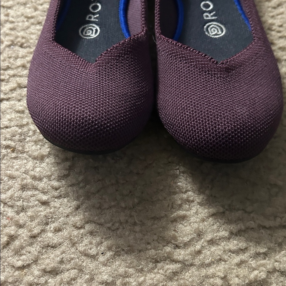 Rothy’s Orchid Heel Stripe Flat [Retired] - Size 7.5 - Picture 4 of 8